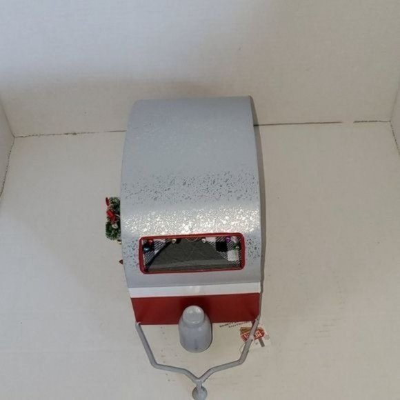 Camper Country Trailer Decor Christmas Camping Holiday Decoration TEAR DROP - Picture 5 of 8